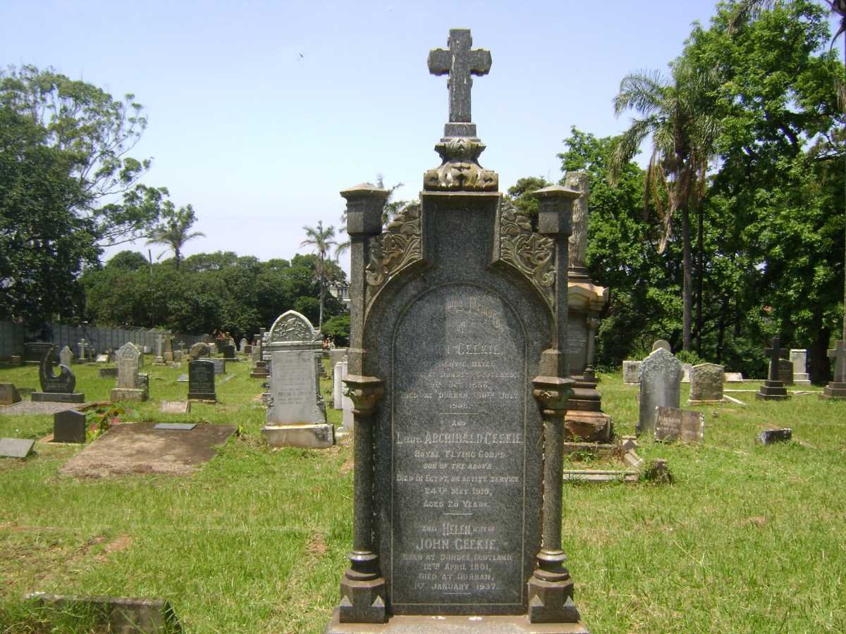 GEEKIE John 1836-1908 &amp; Helen 1861-1937 :: GEEKIE Archibald -1915