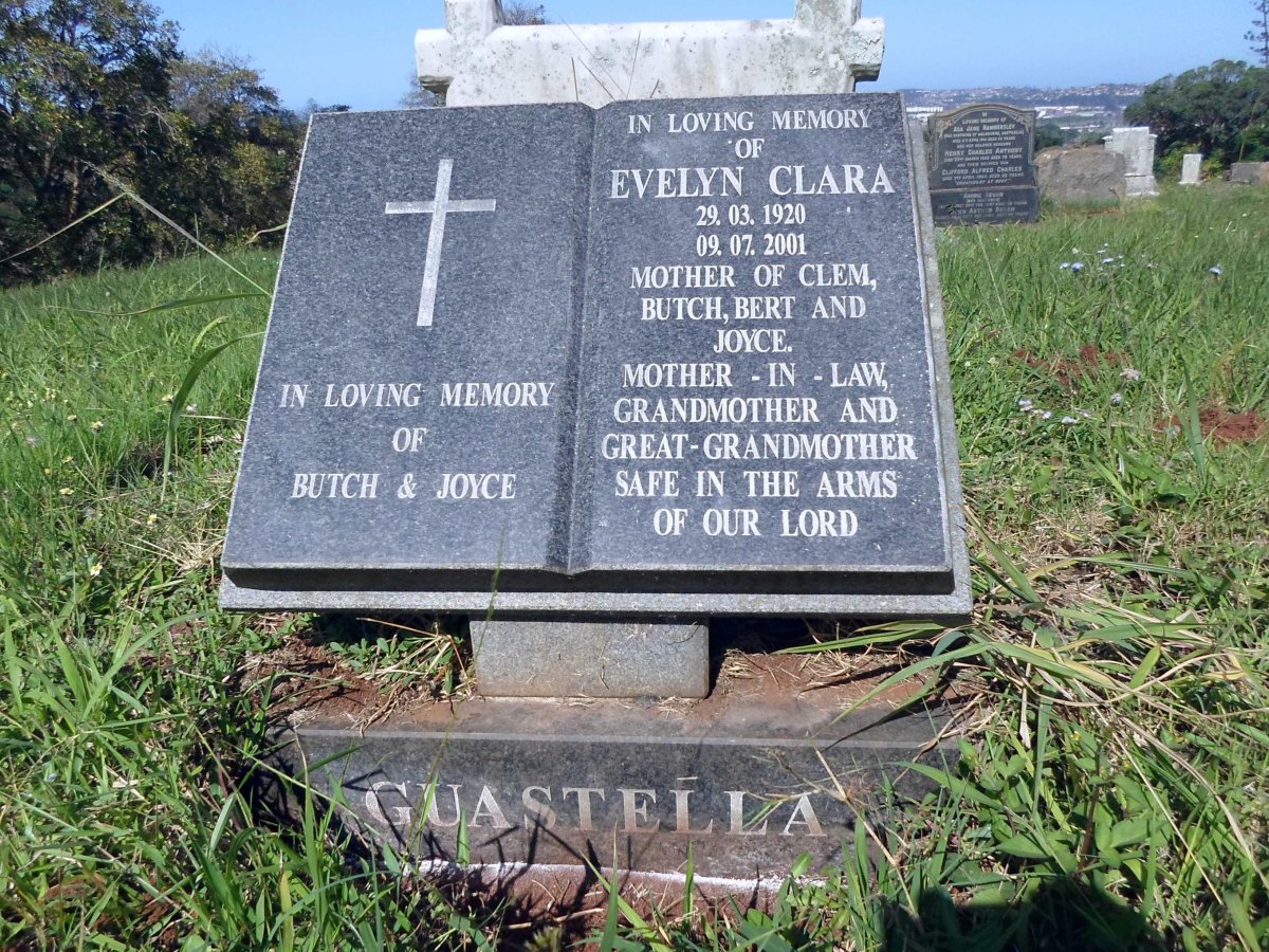GUASTELLA Evelyn Clara 1920-2001
