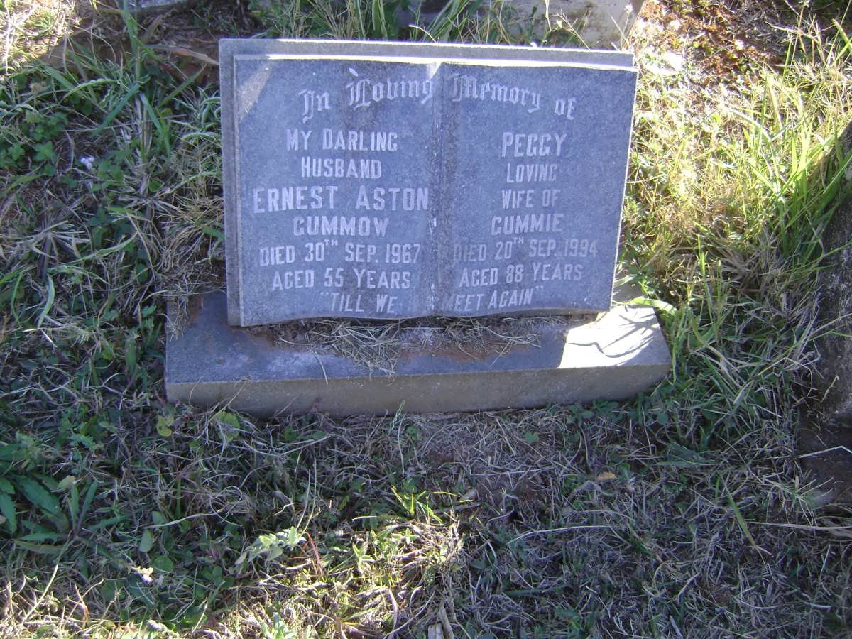GUMMOW Ernest Aston -1967 &amp; Peggy -1994