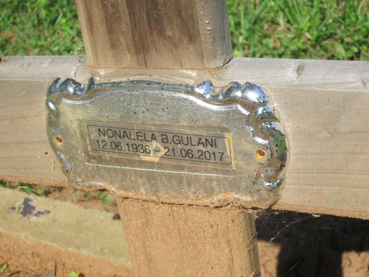 GULANI Nonalela B. 1936-2017