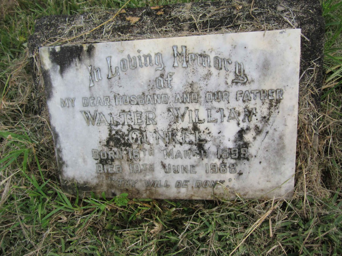 GUNKEL Walter William 1899-1968