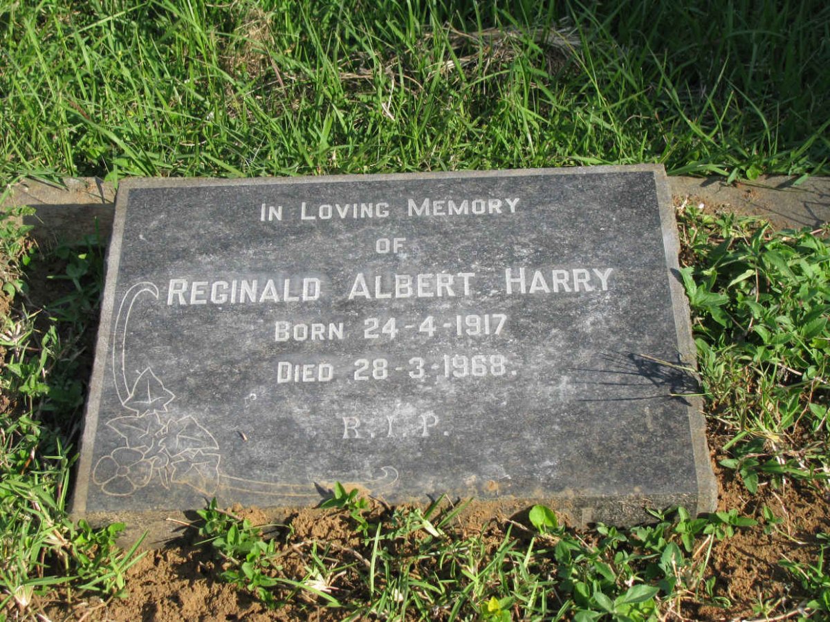 HARRY Reginald Albert 1917-1968
