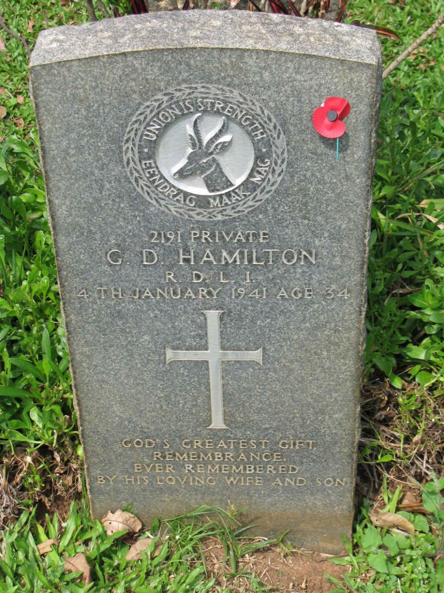 HAMILTON G.D. -1941