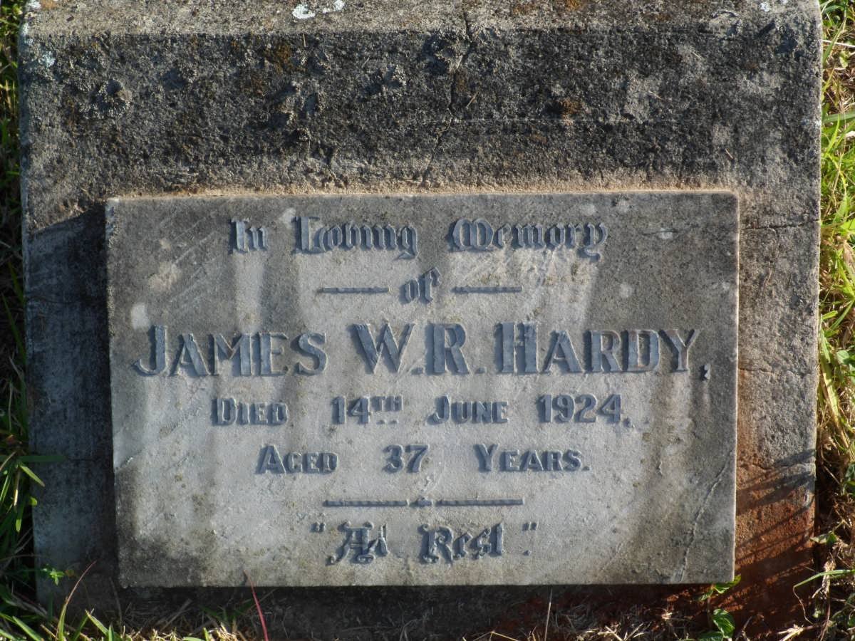 HARDY James W.R. -1924