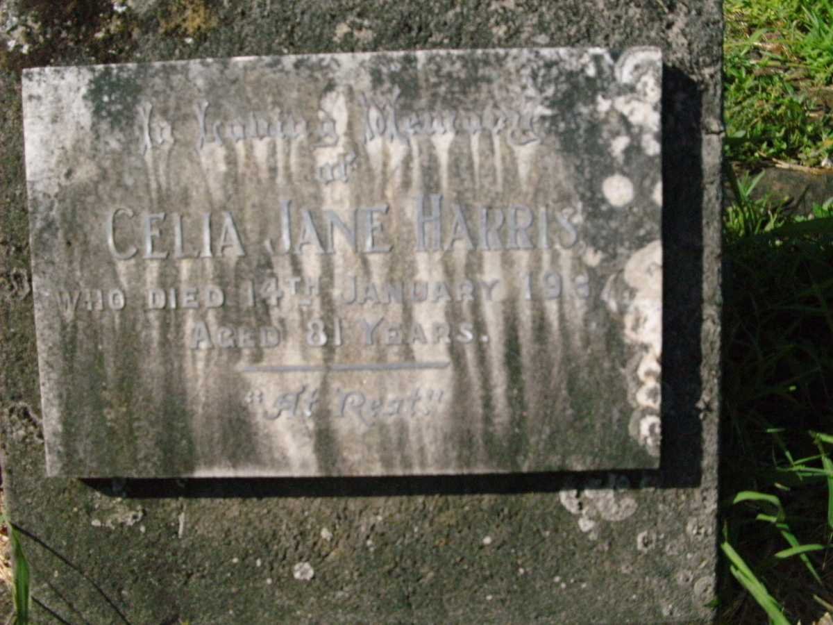 HARRIS Celia Jane -1937