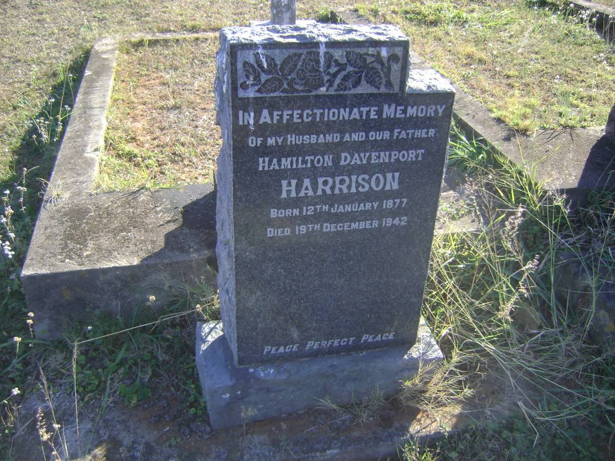 HARRISON Hamilton Davenport 1877-1942
