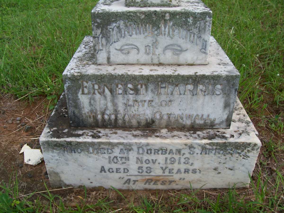 HARRIS Ernest -1913