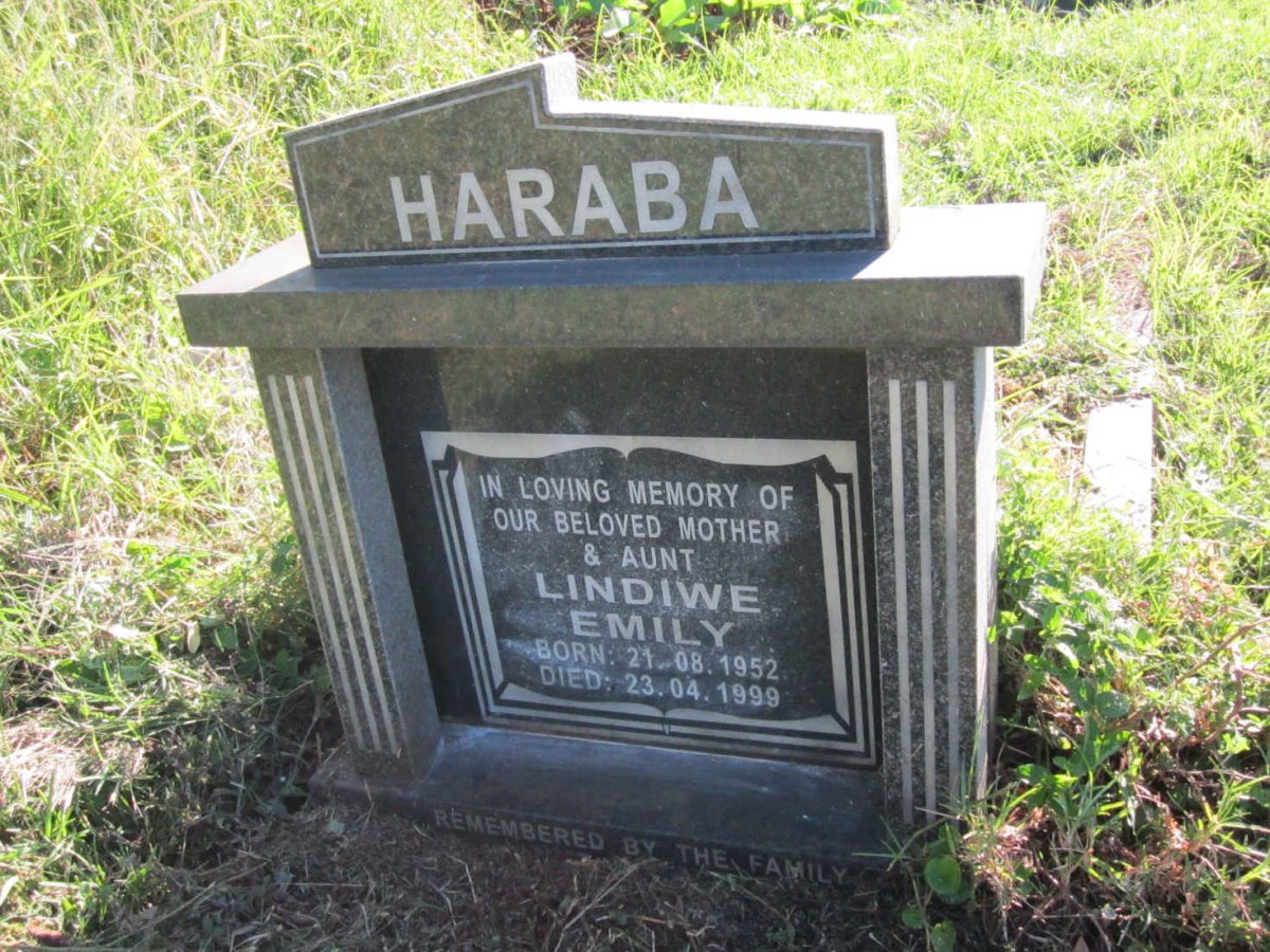 HARABA Lindiwe Emily 1952-1999