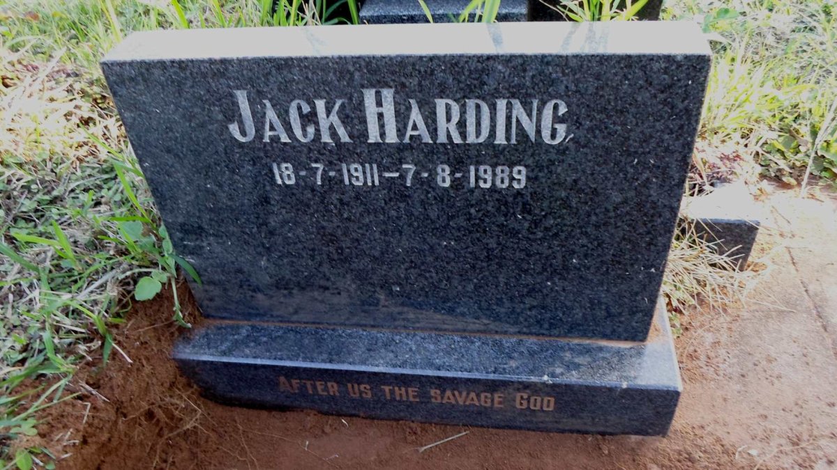 HARDING Jack 1911-1989