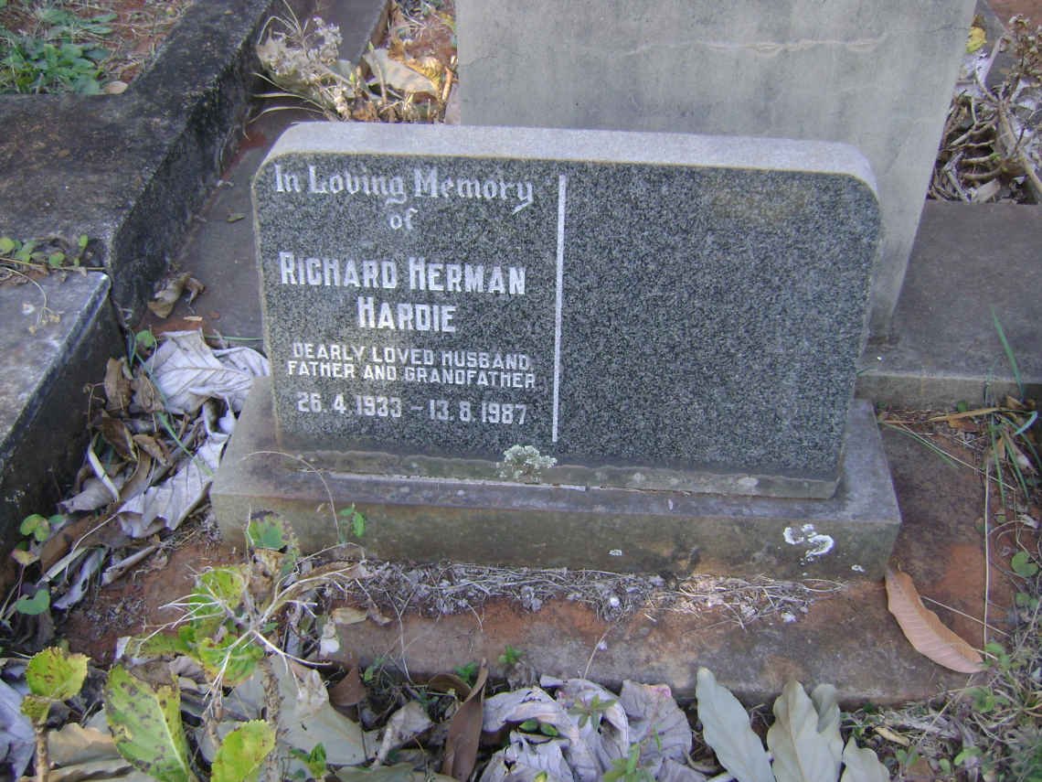 HARDIE Richard Herman -1933-1987
