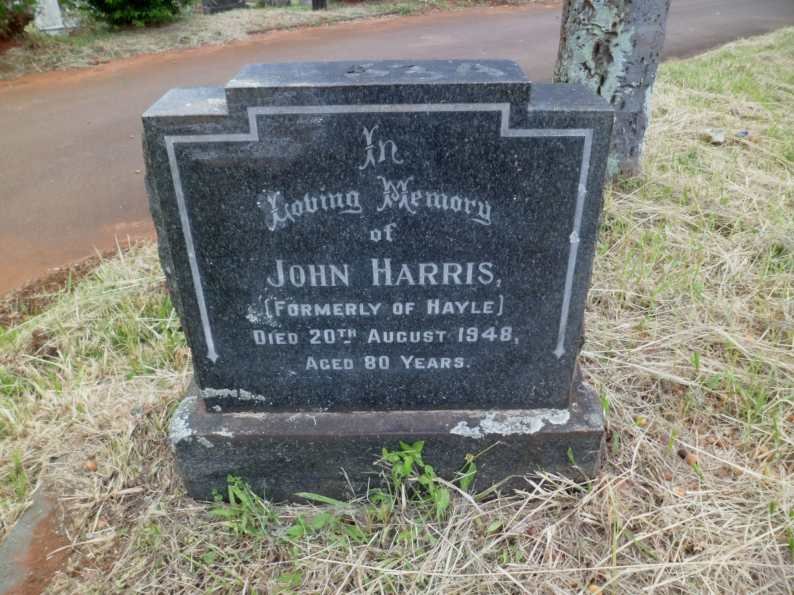 HARRIS John -1948