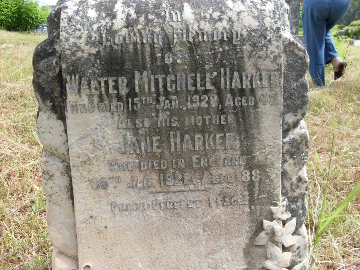 HARKER Walter Mitchell -1928 :: HARKER Jane -1928