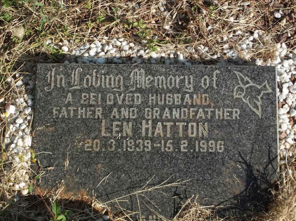 HATTON Len 1939-1996