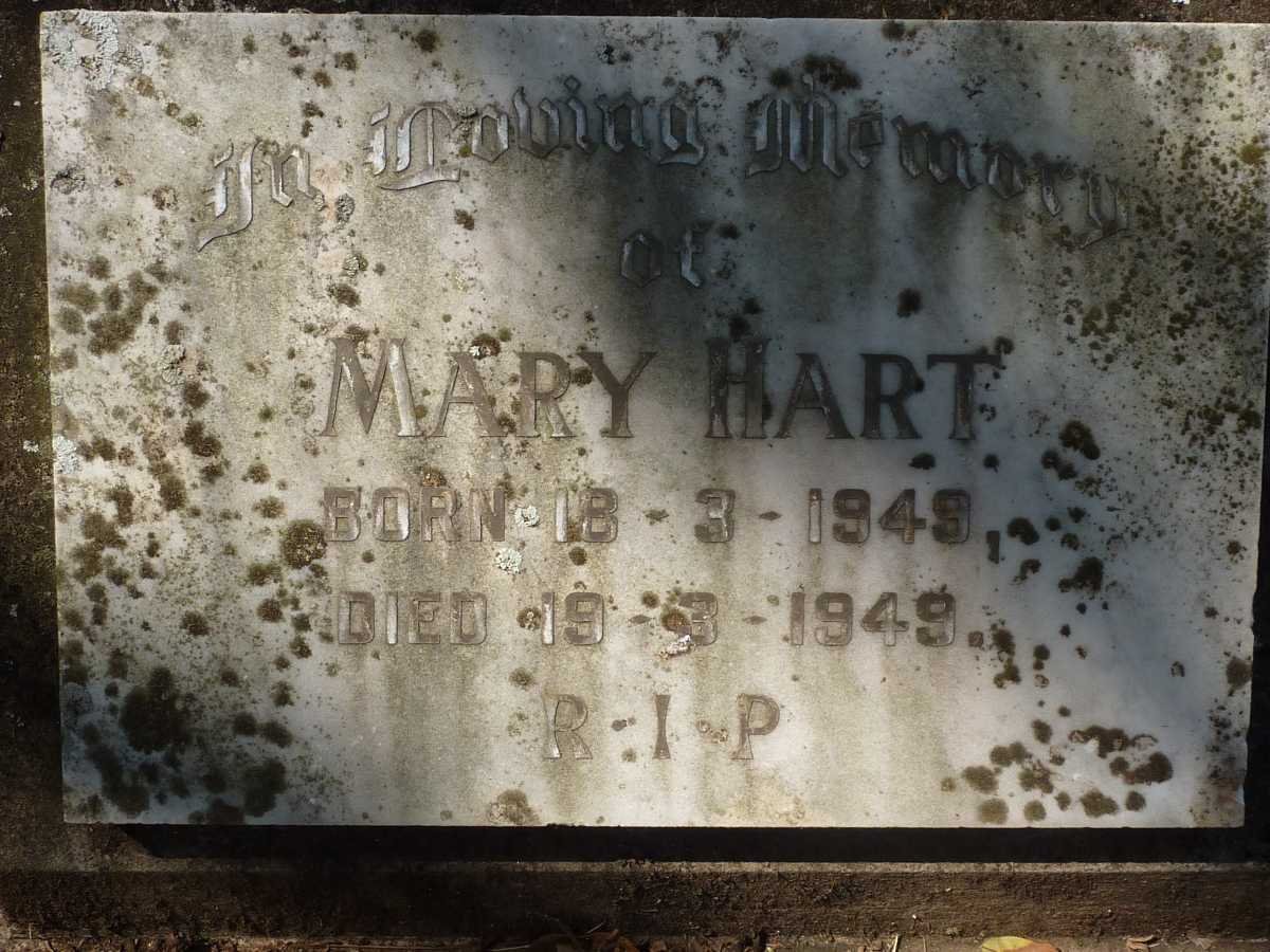 HART Mary 1949-1949