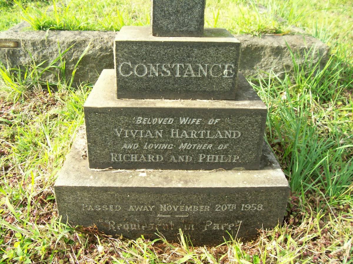 HARTLAND Constance -1958
