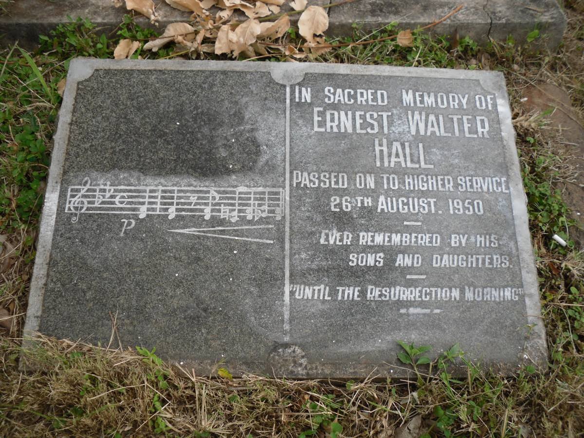 HALL Ernest Walter -1950