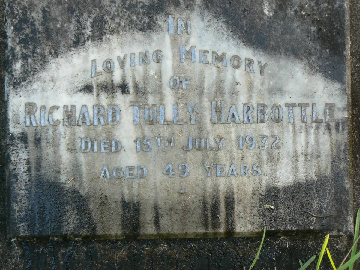 HARBOTTLE Richard Tully -1932