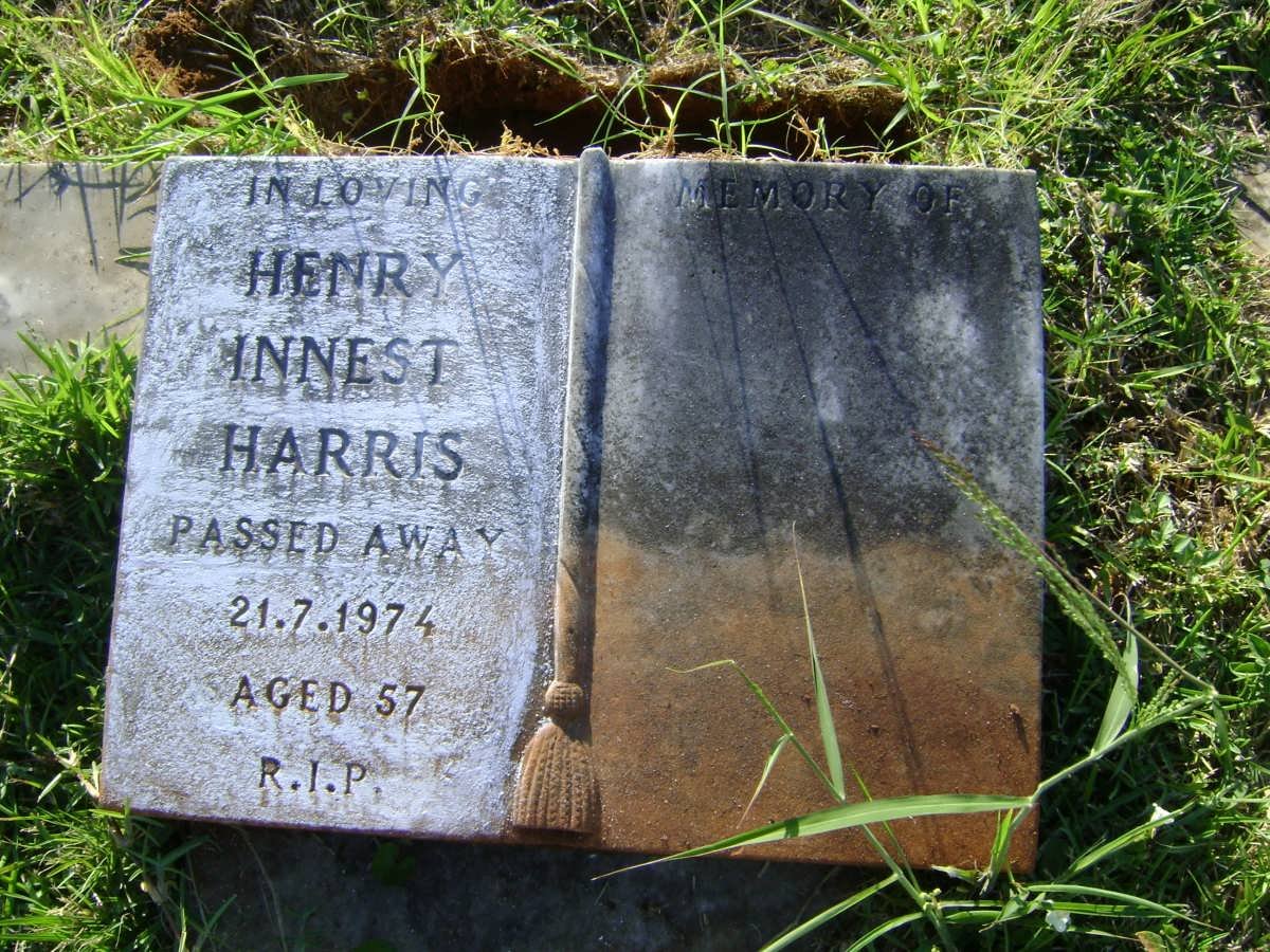 HARRIS Henry Innest -1974