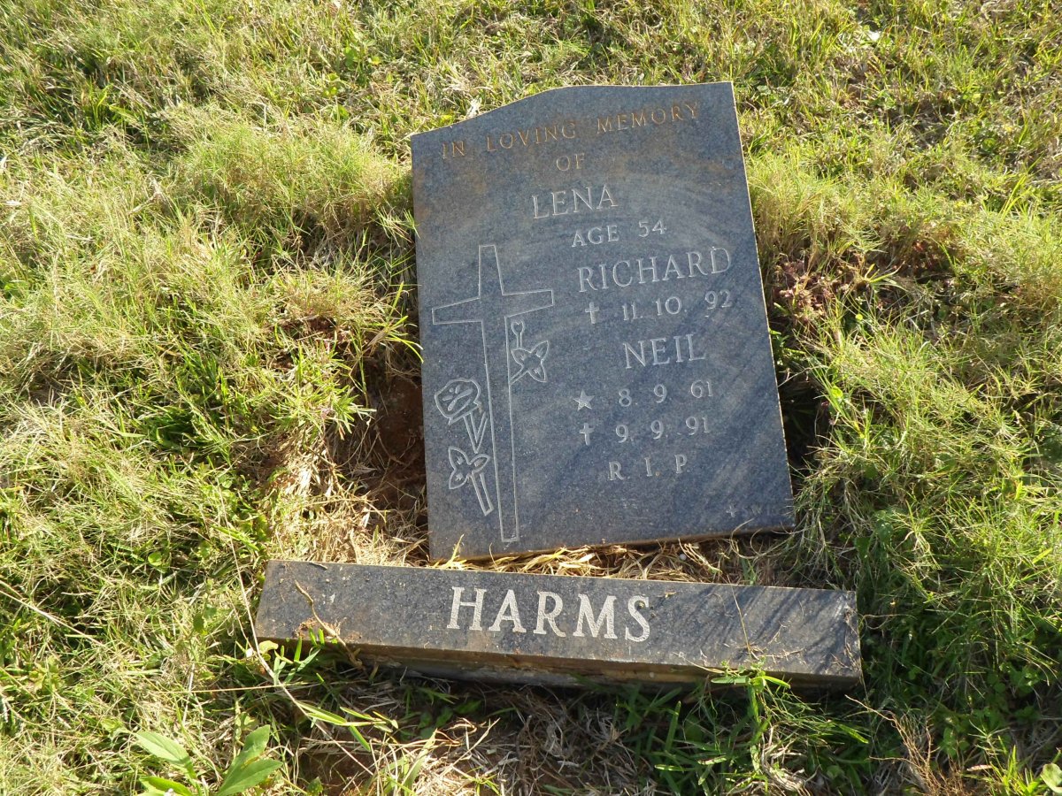 HARMS Lena :: HARMS Richard -1992 :: HARMS Neil 1961-1991