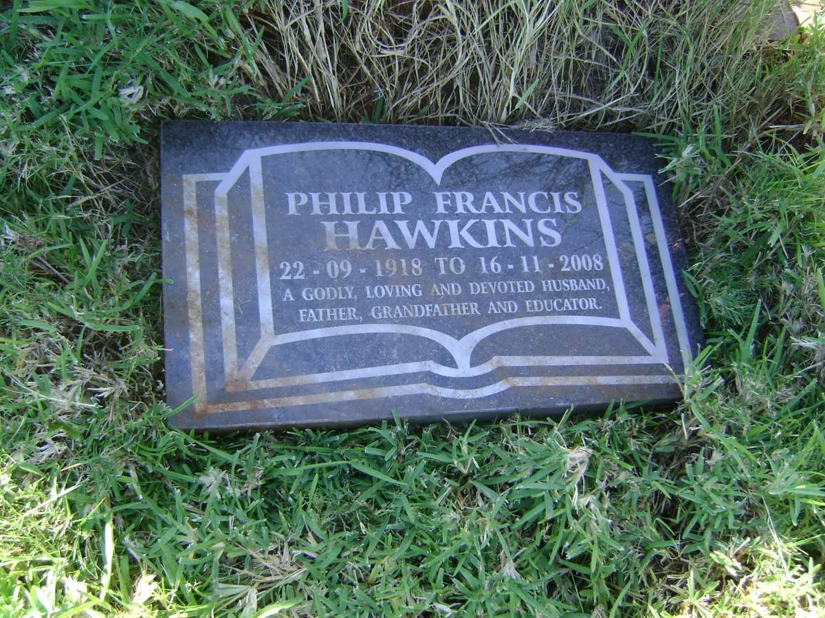 HAWKINS Philip Francis 1918-2008