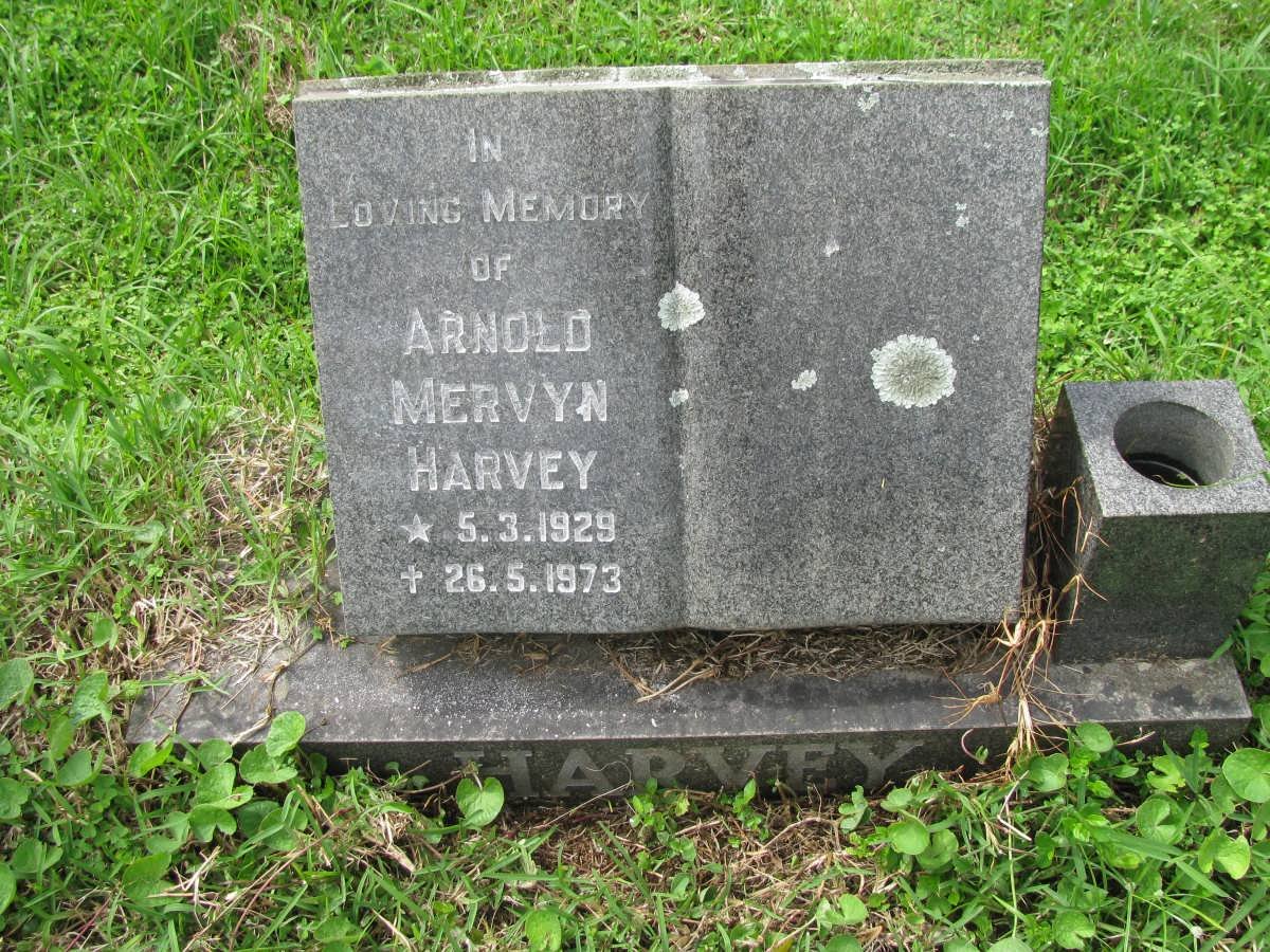 HARVEY Arnold Merwyn 1929-1973