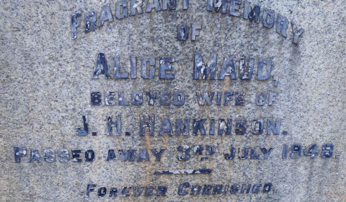 HANKINSON Alice Maud -1948