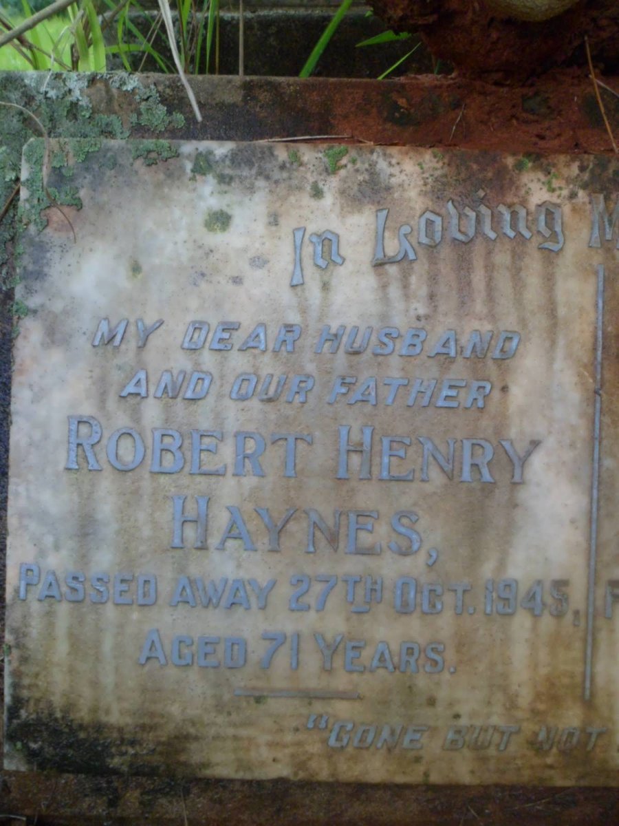 HAYNES Robert Henry -1945 &amp; Amiee Marie -1951