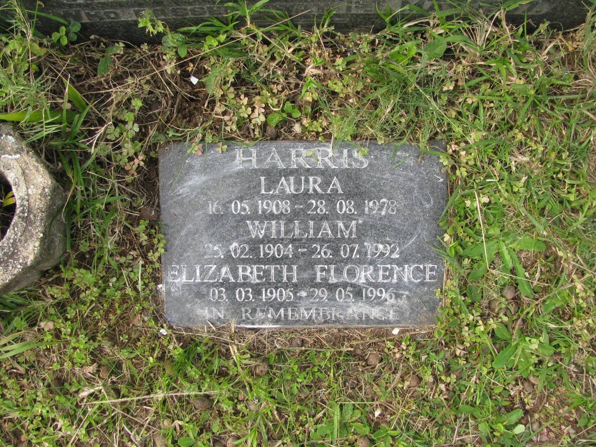 HARRIS Joseph -1934 &amp; Emily -1955 :: BUNTTING Winifred -1967