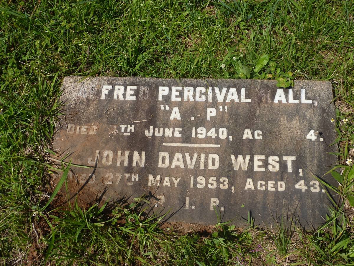 HALL Richard 1854-1932 &amp; Alexandra Victoria Susannah Harriet 1863-1957 :: HALL Fred Percival -1940 :: WEST John David -1953