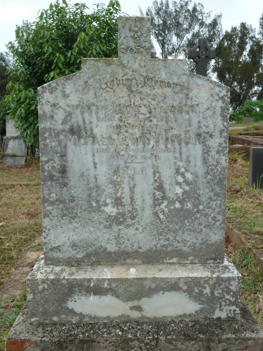 HANNAN Michael Luke -1948 &amp; Mary Jane -1943