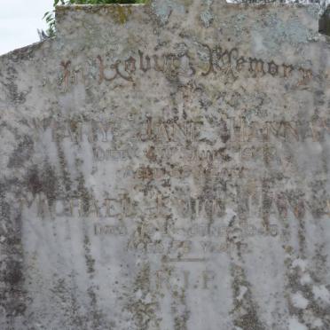 HANNAN Michael Luke -1948 &amp; Mary Jane -1943