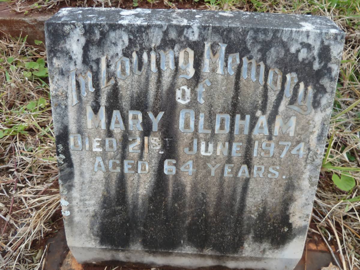 HARPER Alexander -1932 &amp; Jofina Alexandrina -1954 :: HARPER Annie -1936 :: OLDHAM Roy -1989 &amp; Mary -1974