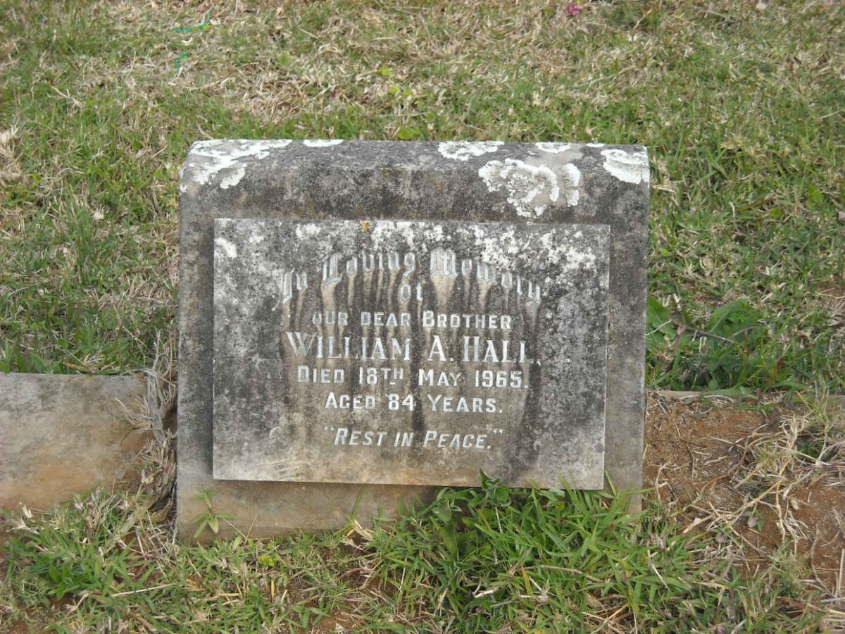 HALL William A. -1965