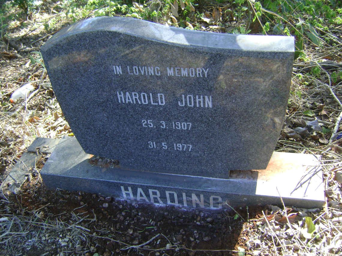 HARDING Harold John 1907-1977