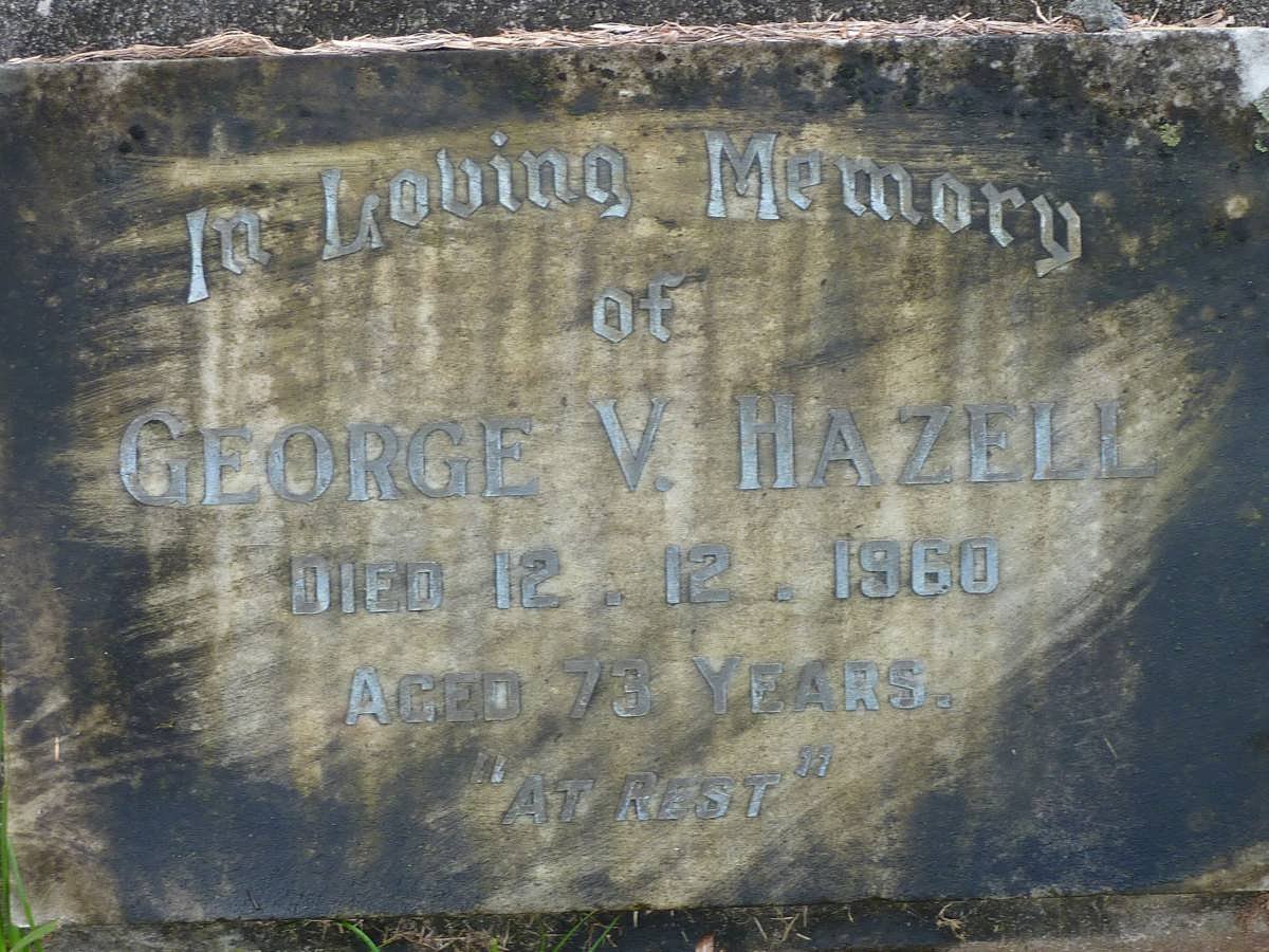HAZELL George V. -1960
