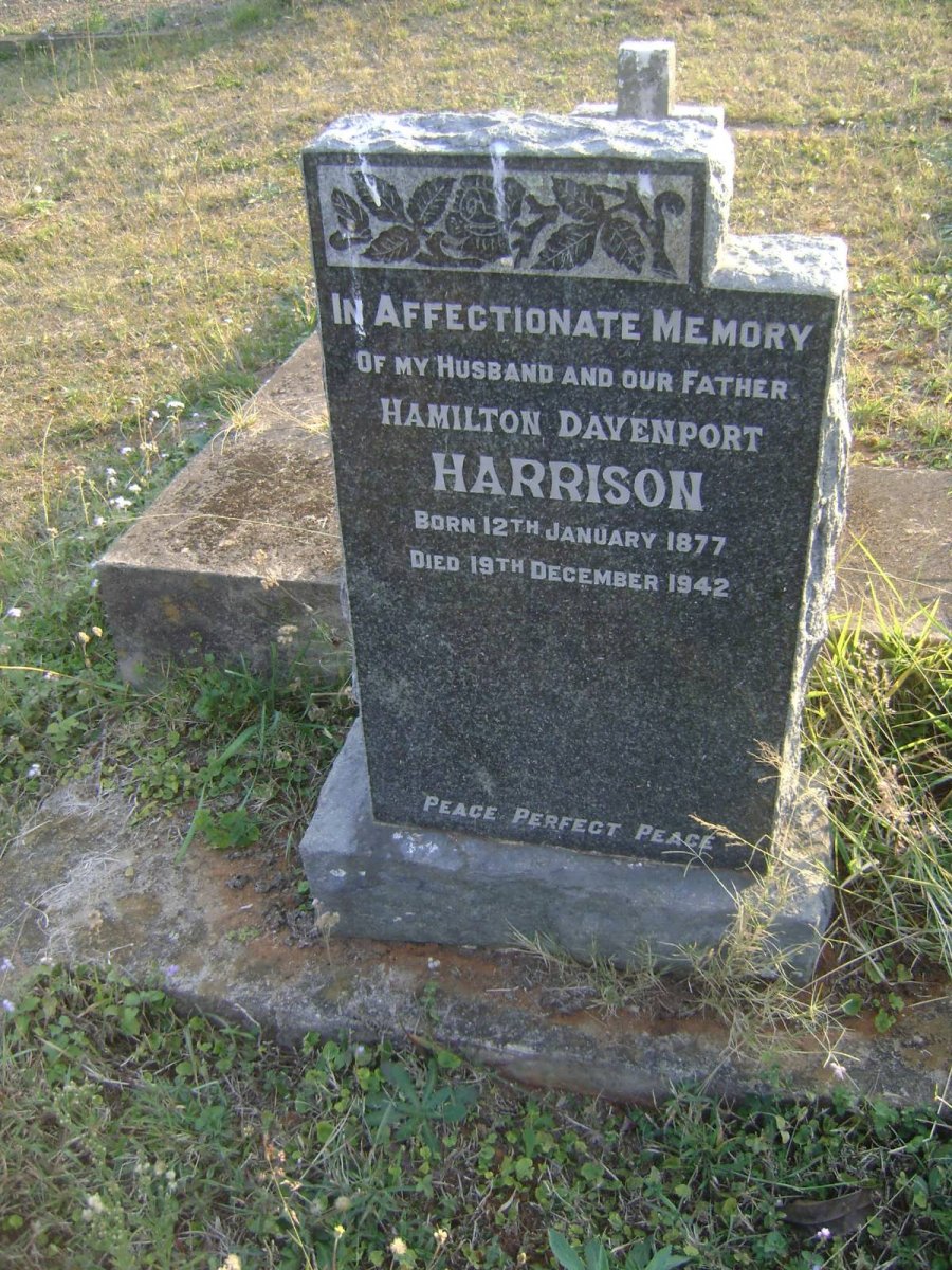 HARRISON Hamilton Davenport 1877-1942