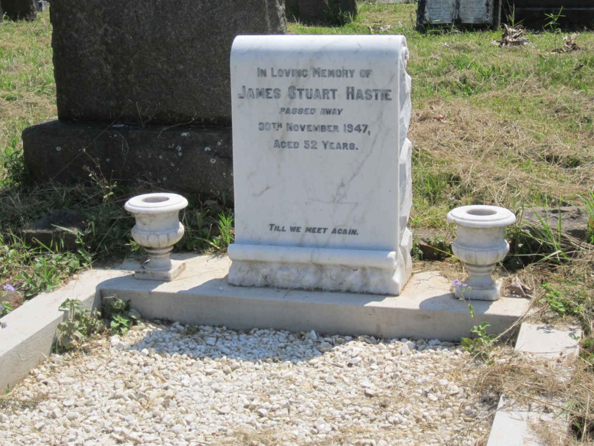 HASTIE James Stuart -1947