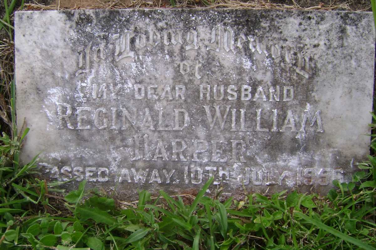 HARPER Reginald William -1956