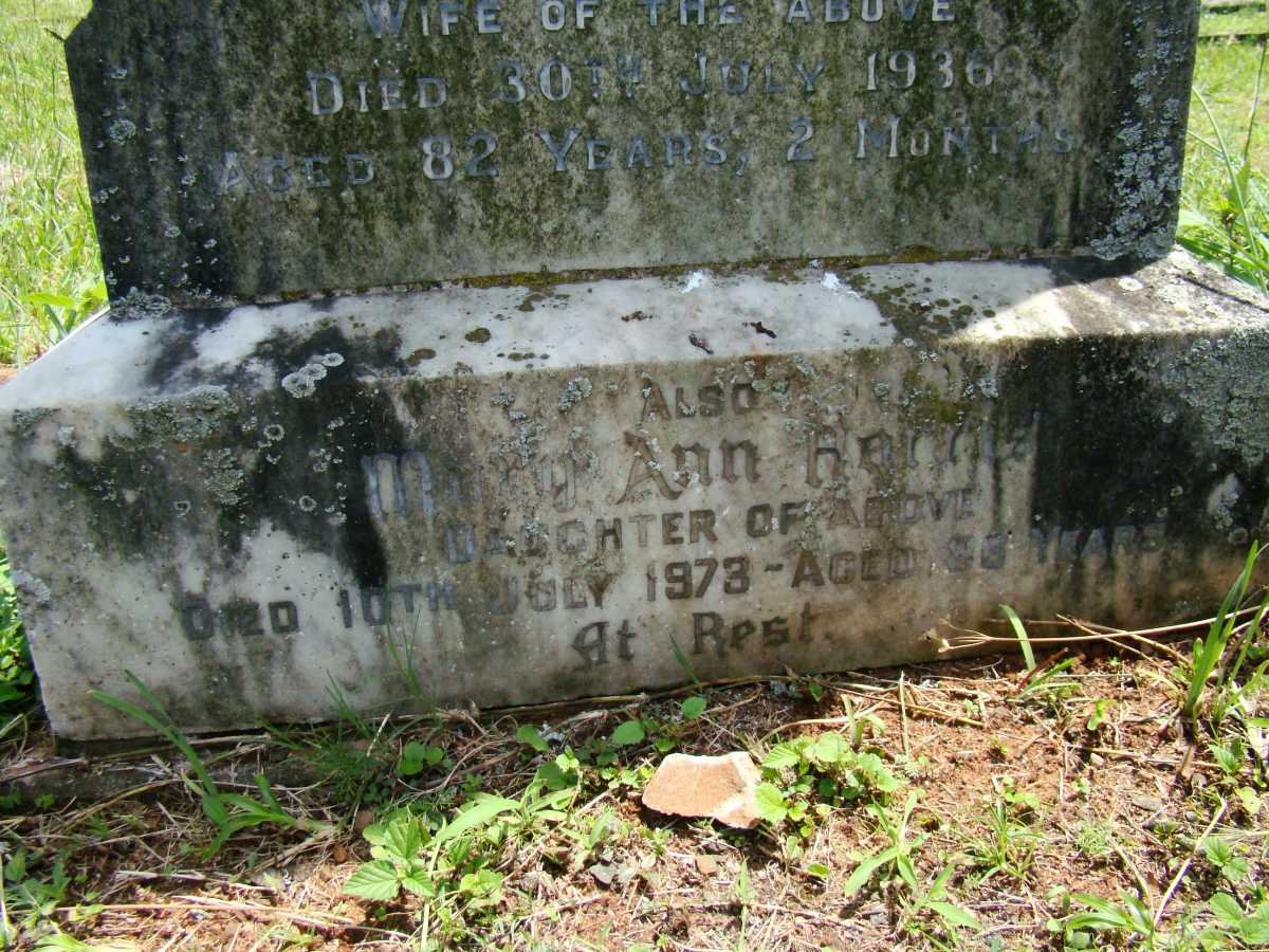 HARRIS Maud Ann -1973