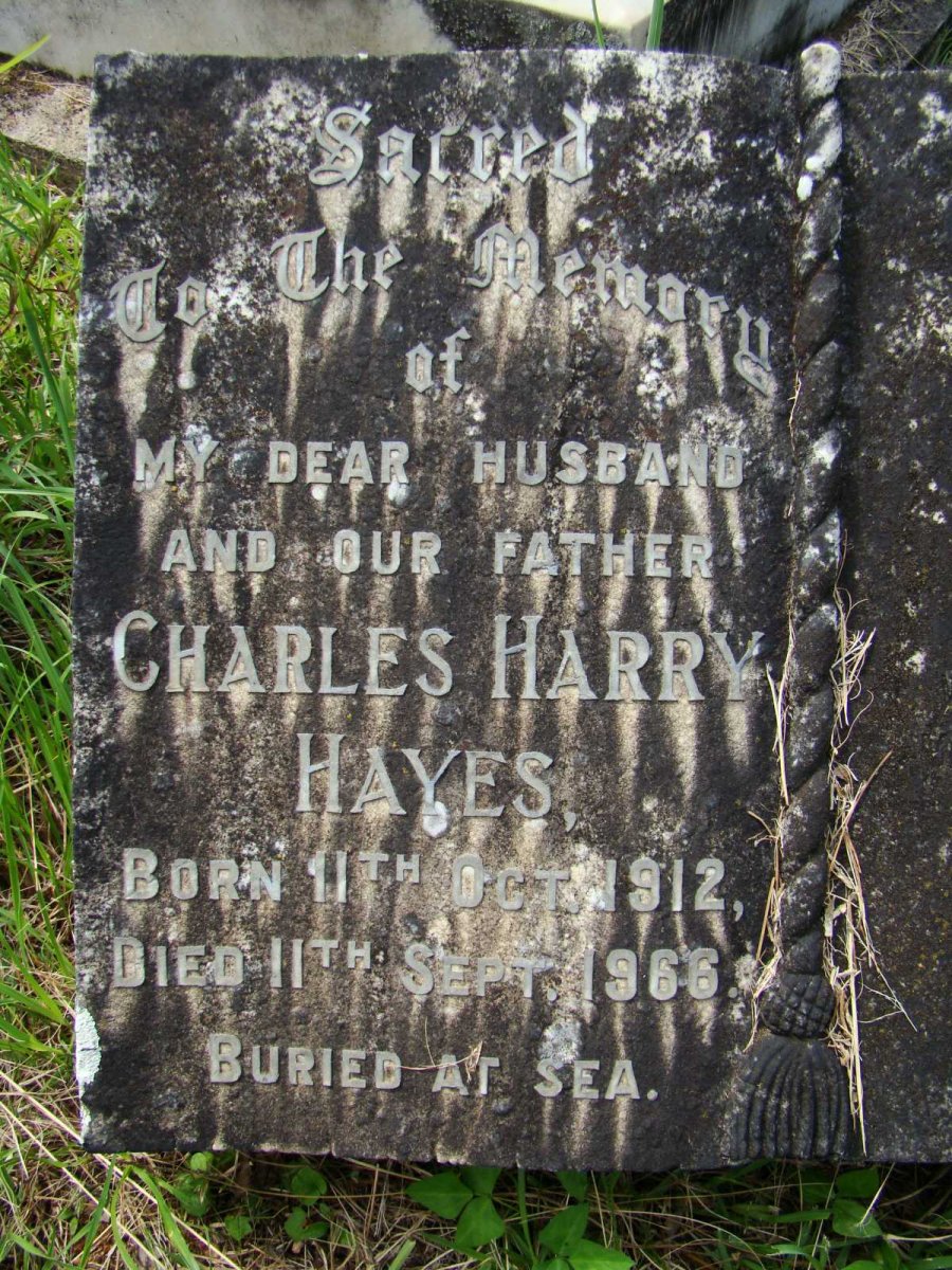 HAYES Charles Harry 1912-1966