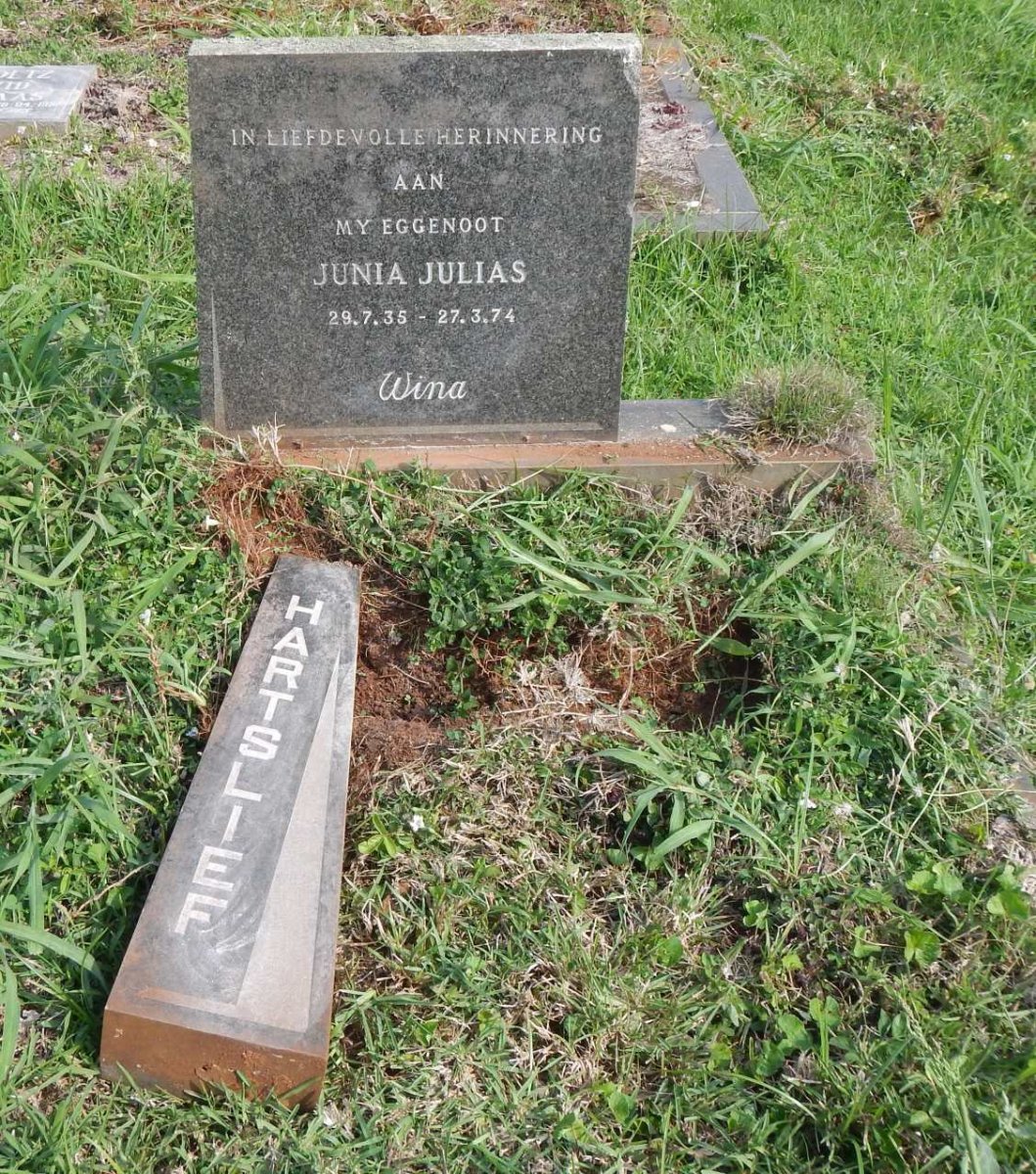 HARTSLIEF Junia Julias 1935-1974