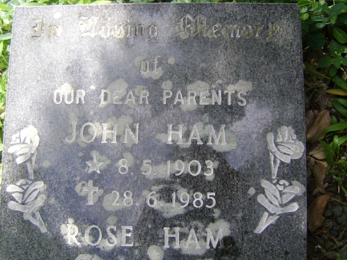 HAM John 1903-1985