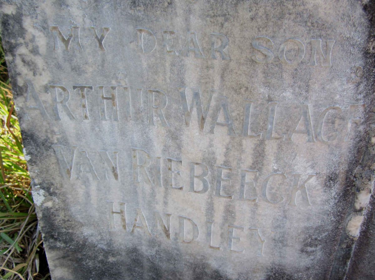 HANDLEY Arthur Wallace Van Riebeeck -1949