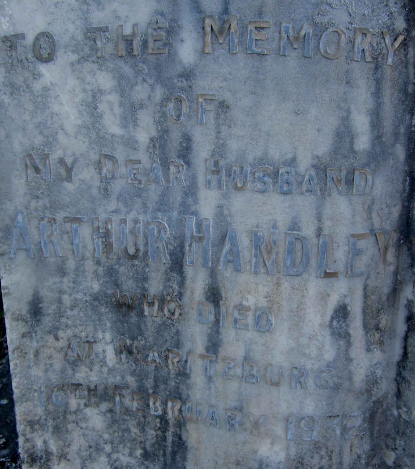 HANDLEY Arthur -1932