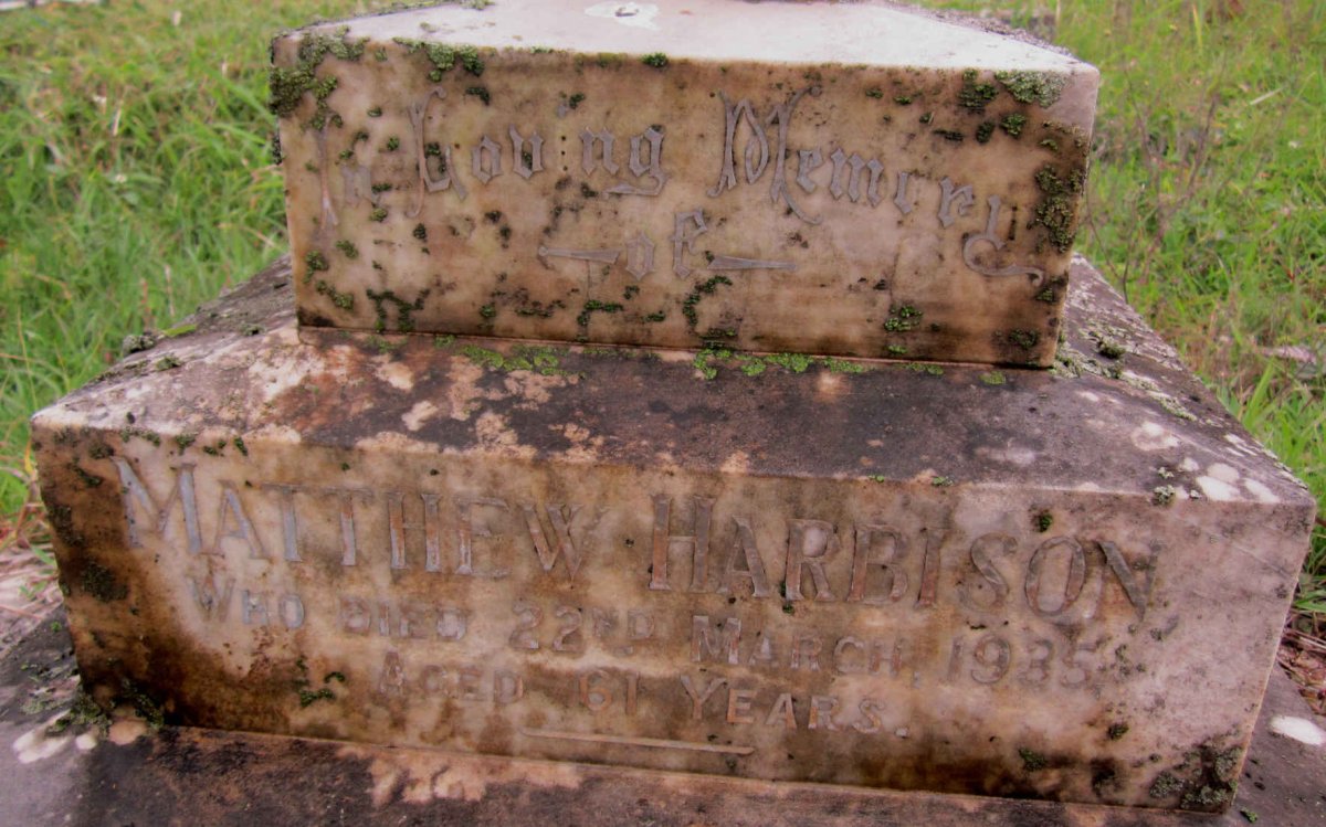 HARBISON Matthew -1935