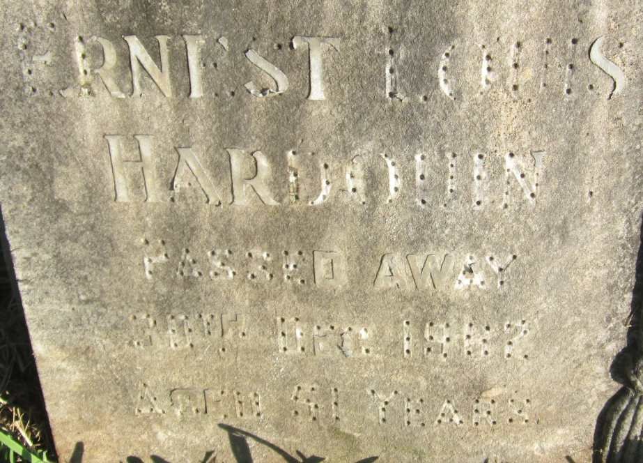 HARDOUIN Ernest Louis -1962