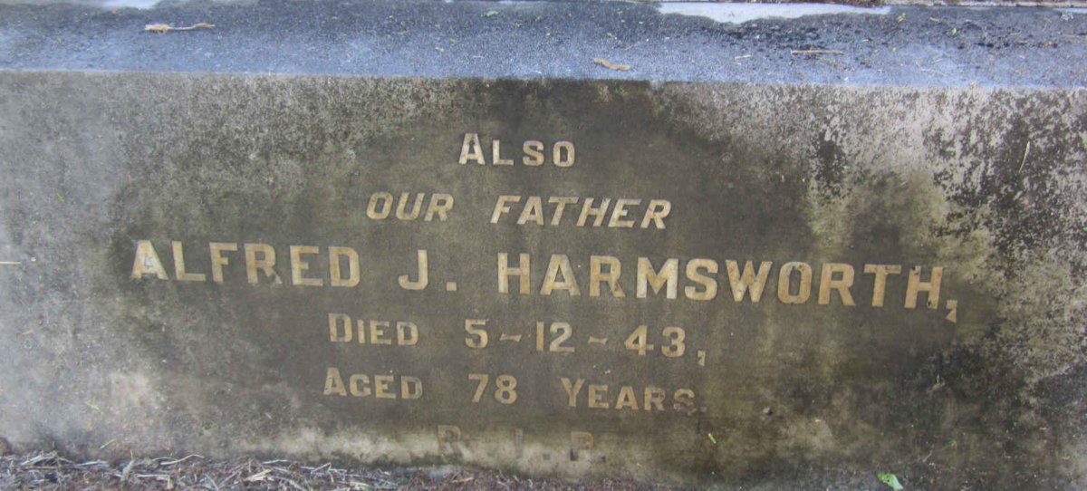 HARMSWORTH Alfred J. -1943