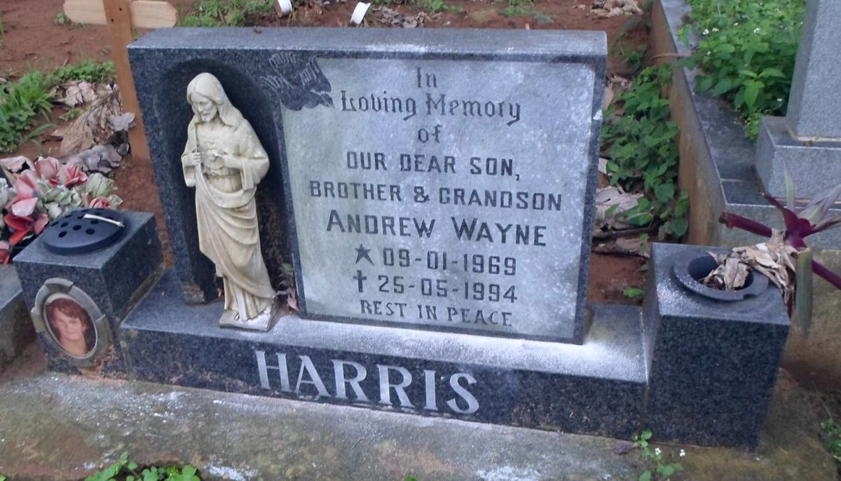 HARRIS Andrew Wayne 1969-1994