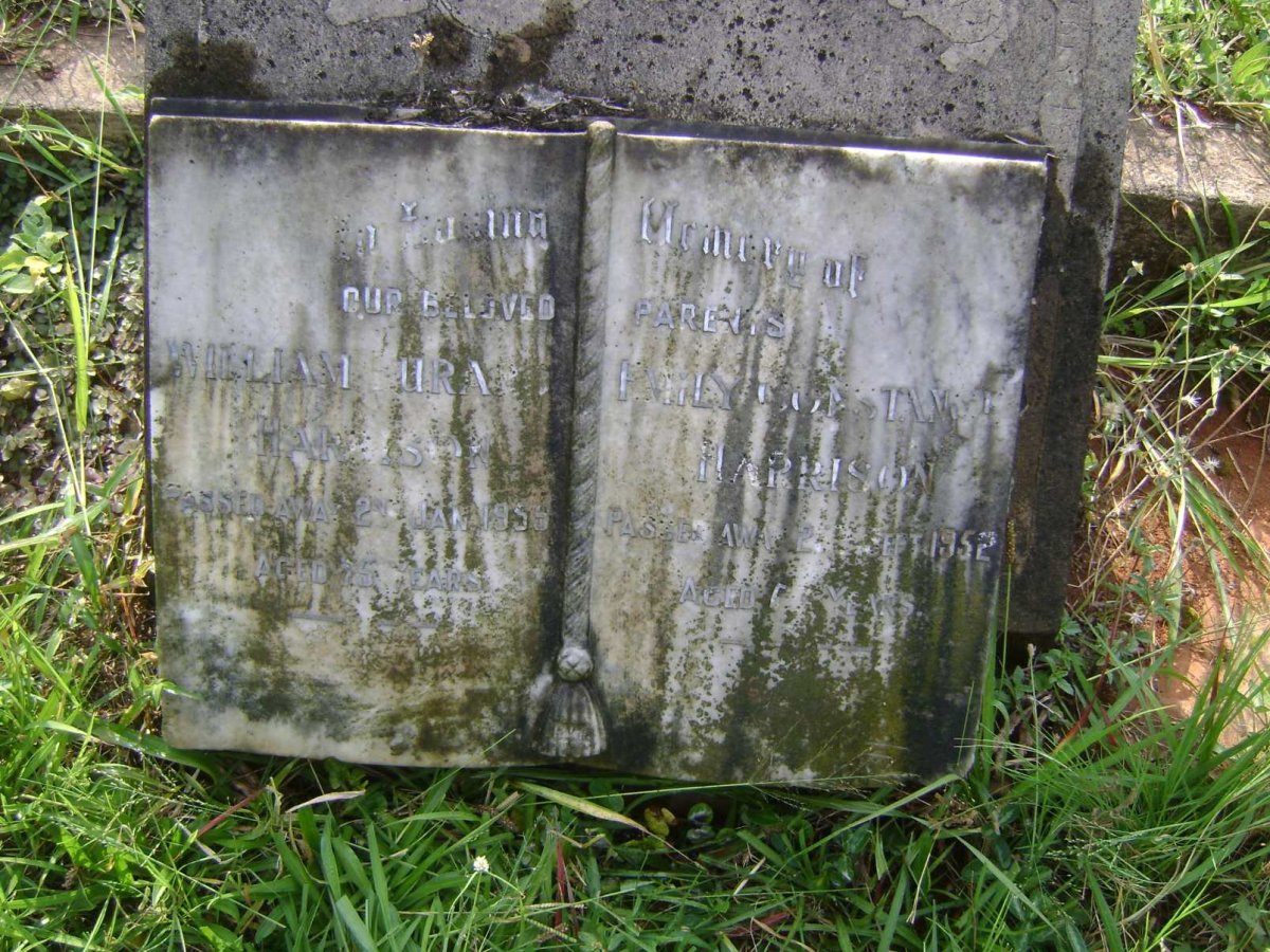 HARRISON William Eurard -1955 &amp; Emily Constance -1952