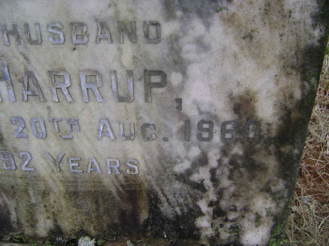 HARRUP John 1980 &amp; Alice -1946